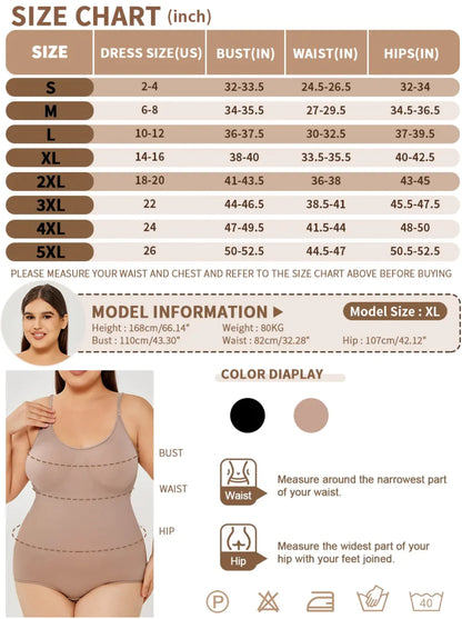 Tummy Control Full Bust Shapewear Bodysuit Boost your Confidence Back