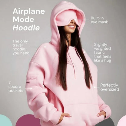 DreamHood Eye-Mask Oversized Hoodie — Rest Anytime, Anywhere